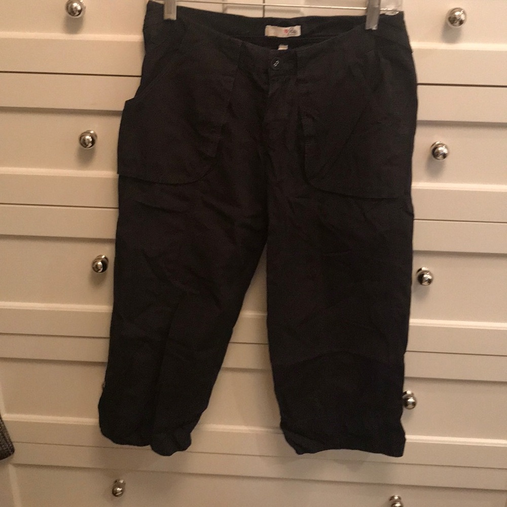 Joie Black Cropped Pants